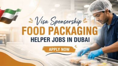 Visa Sponsorship Food Packaging Helper Jobs in Dubai