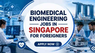 Biomedical Engineering Jobs in Singapore for Foreigners