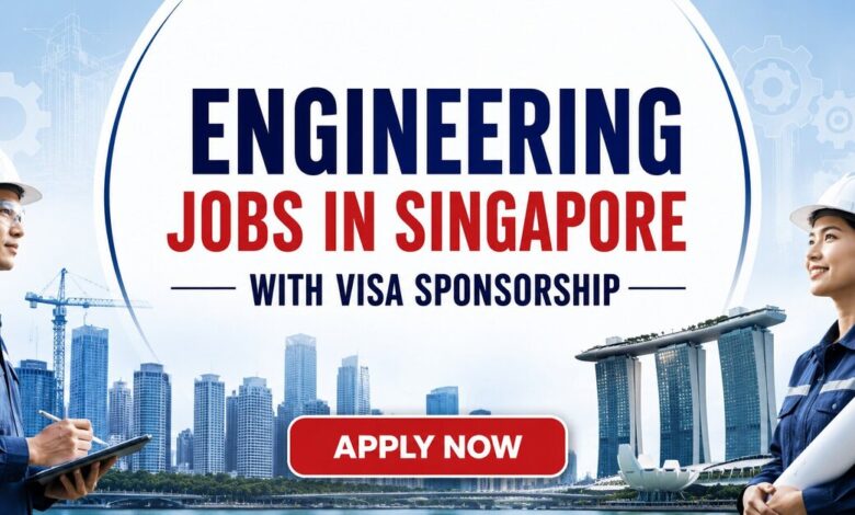 Engineering Jobs in Singapore with Visa Sponsorship