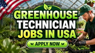 Greenhouse Technician Jobs in USA