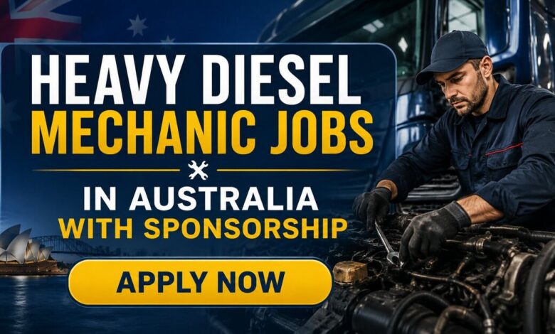 Heavy Diesel Mechanic Jobs in Australia with Sponsorship