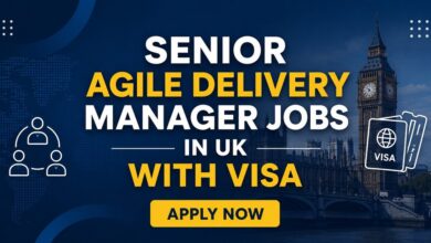 Senior Agile Delivery Manager Jobs in UK with Visa
