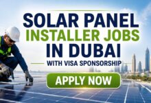 Solar Panel Installer Jobs in Dubai with Visa Sponsorship