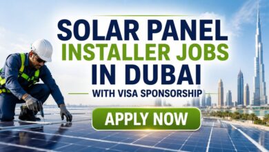 Solar Panel Installer Jobs in Dubai with Visa Sponsorship 2026 5 Solar Panel Installer Jobs in Dubai with Visa Sponsorship