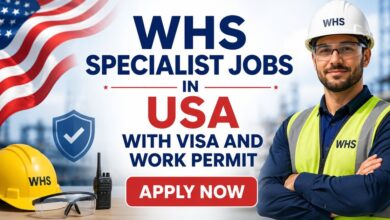 WHS Specialist Jobs in USA with Visa and Work Permit