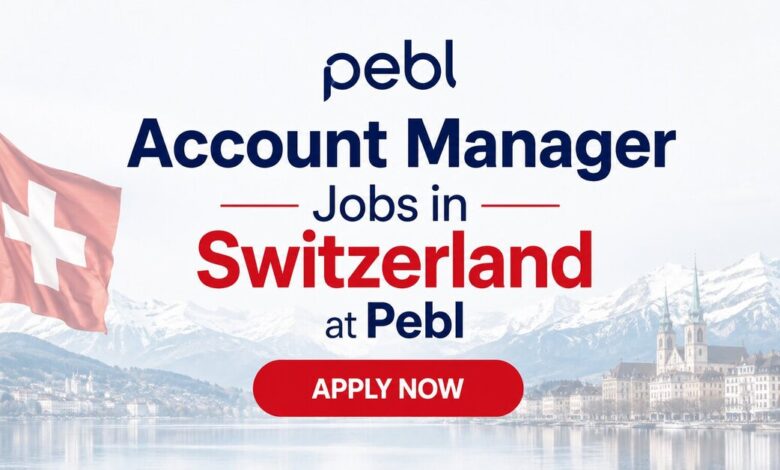 Account Manager Jobs in Switzerland at Pebl