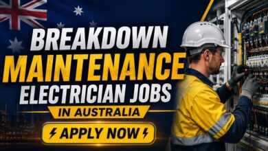 Breakdown Maintenance Electrician Jobs in Australia