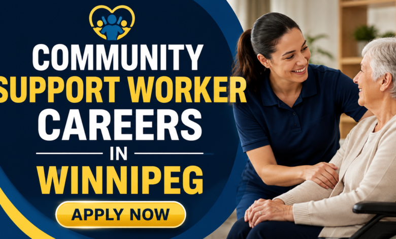 Community Support Worker Careers in Winnipeg