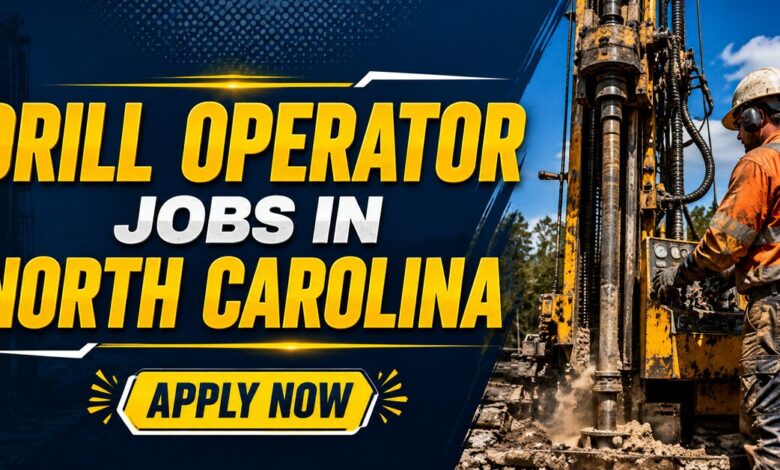 Drill Operator Jobs in North Carolina