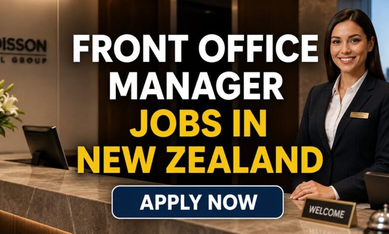 Front Office Manager Jobs in New Zealand