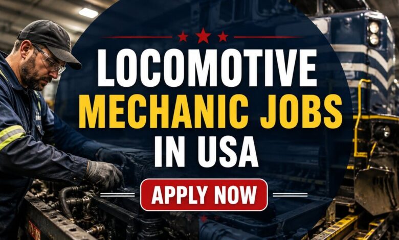 Locomotive Mechanic Jobs in USA