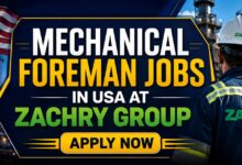 Mechanical Foreman Jobs in USA at Zachry Group