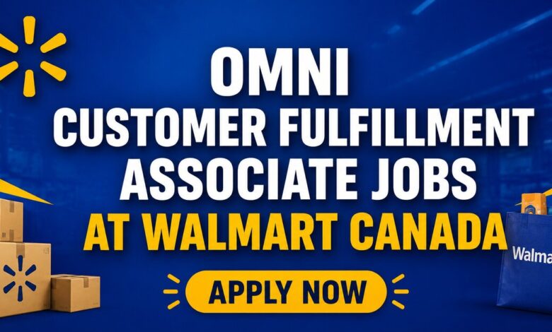 OMNI Customer Fulfillment Associate Jobs at Walmart Canada