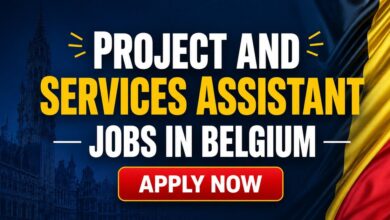 Project and Services Assistant Jobs in Belgium
