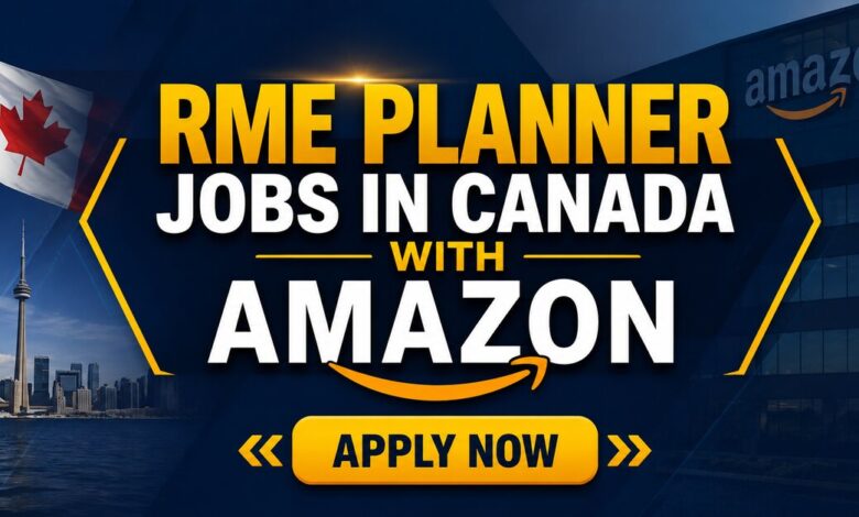RME Planner Jobs in Canada with Amazon
