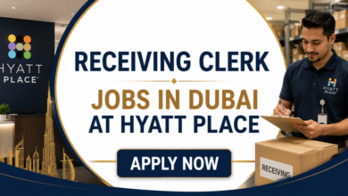 Receiving Clerk Jobs in Dubai at Hyatt Place
