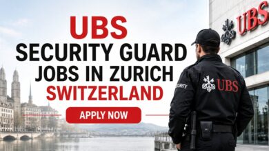 UBS Security Guard Jobs in Zurich Switzerland