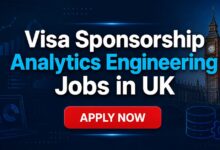 Visa Sponsorship Analytics Engineering Jobs in UK