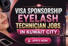 Visa Sponsorship Eyelash Technician Jobs in Kuwait City