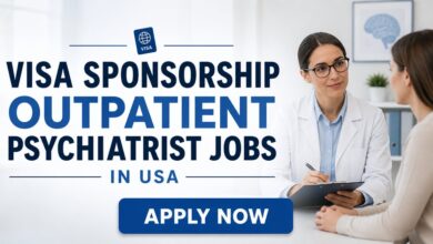 Visa Sponsorship Outpatient Psychiatrist Jobs in USA