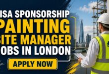 Visa Sponsorship Painting Site Manager Jobs in London