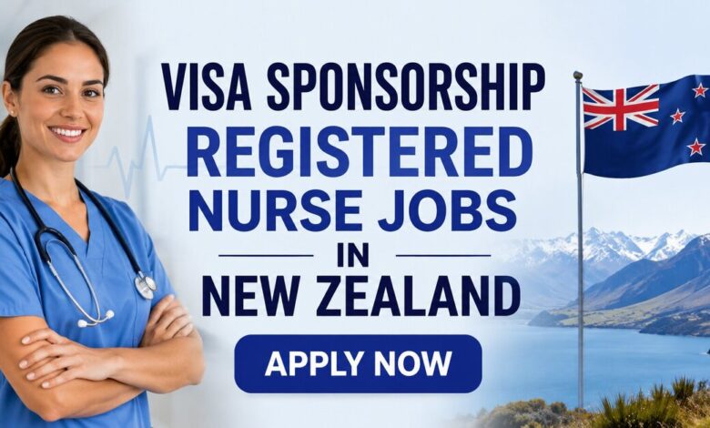 Visa Sponsorship Registered Nurse Jobs in New Zealand