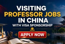 Visiting Professor Jobs in China with Visa Sponsorship