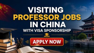 Visiting Professor Jobs in China with Visa Sponsorship